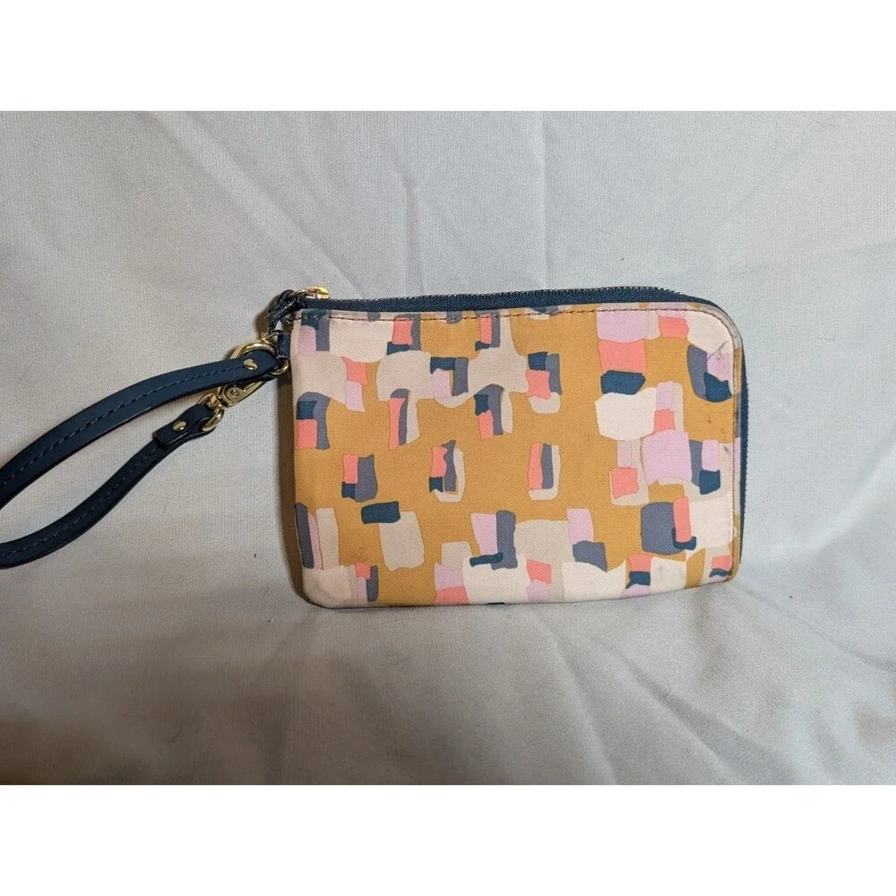 Fossil Keyper Women's Multicolor Carryall Wristlet Wallet